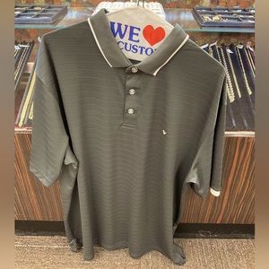 Callaway OptiDri XL Gray Short Sleeve Polo